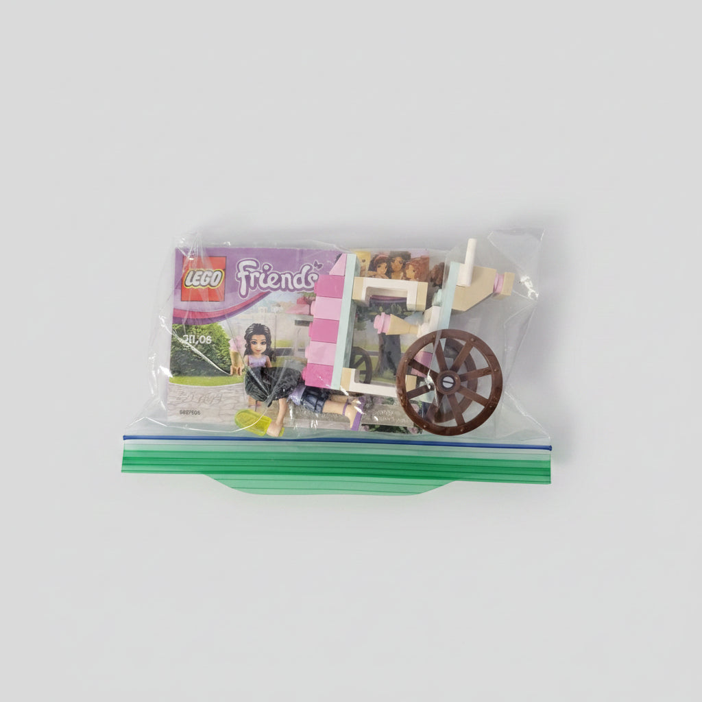 Lego Friends #30106 Emma with Ice Cream Cart.  ITEM #1846