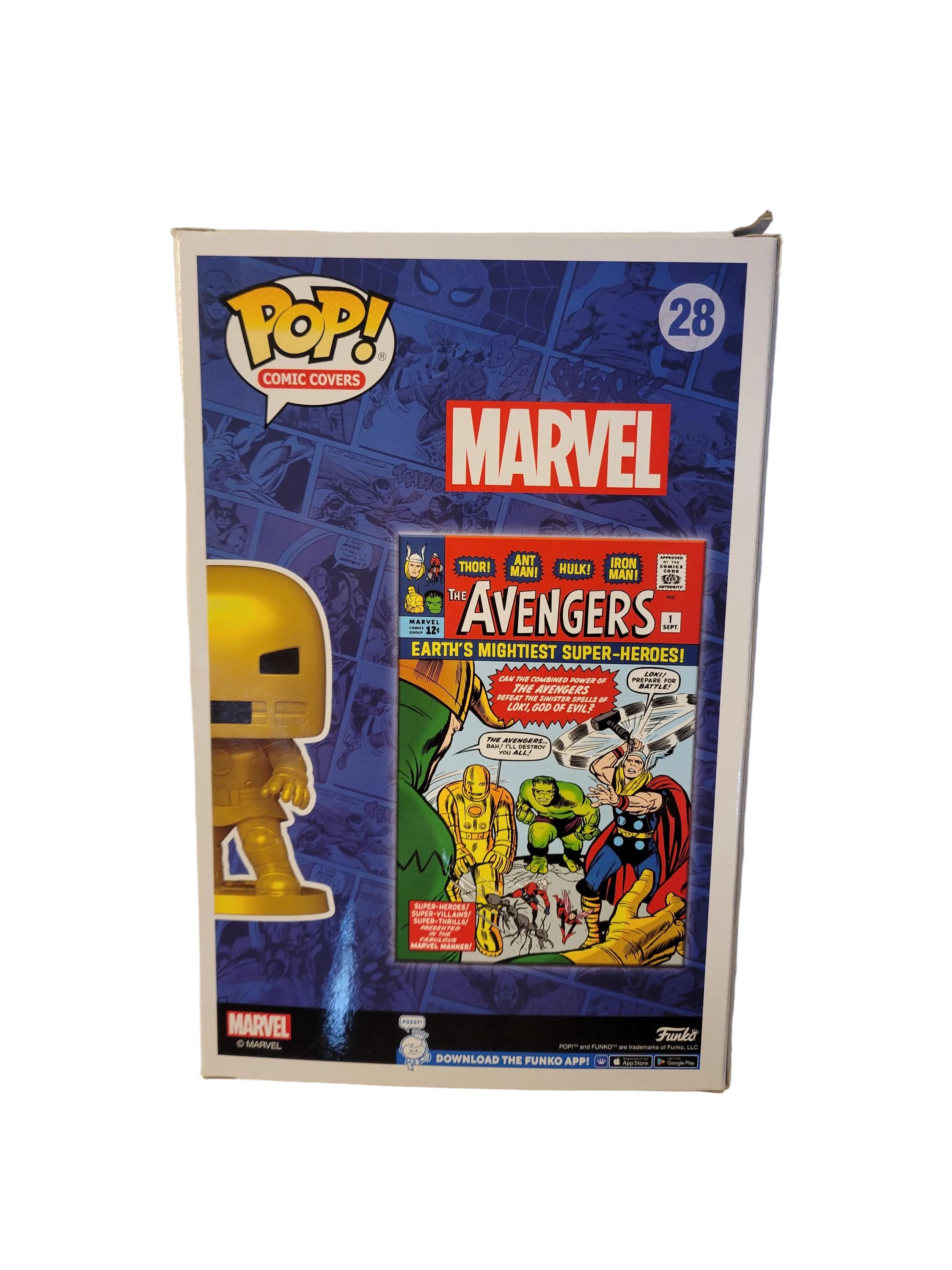 Funko Pop Comic Covers Iron Man #28 -- ITEM #1611