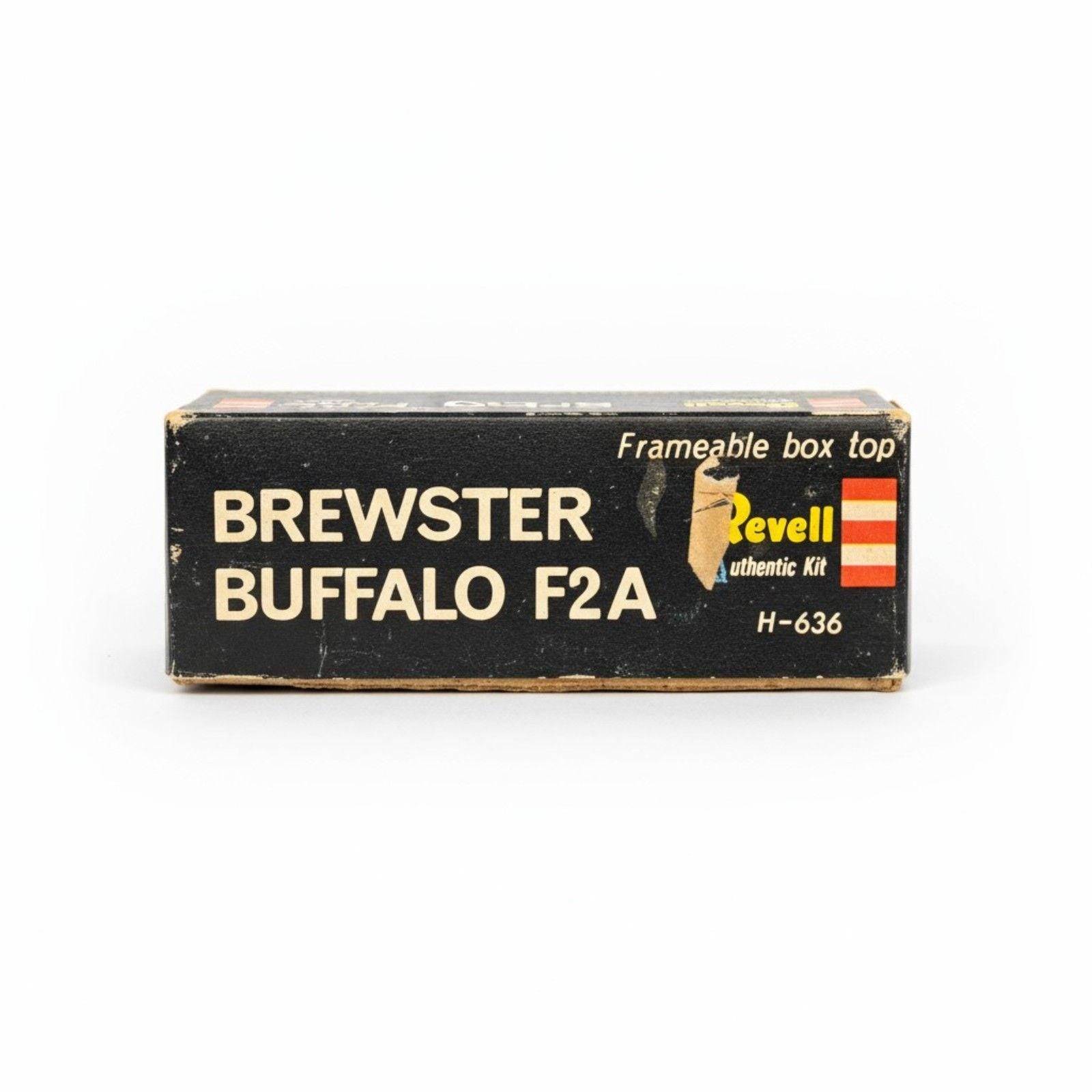 Brewster Buffalo F2A Model Plane by Revell -- ITEM #3353