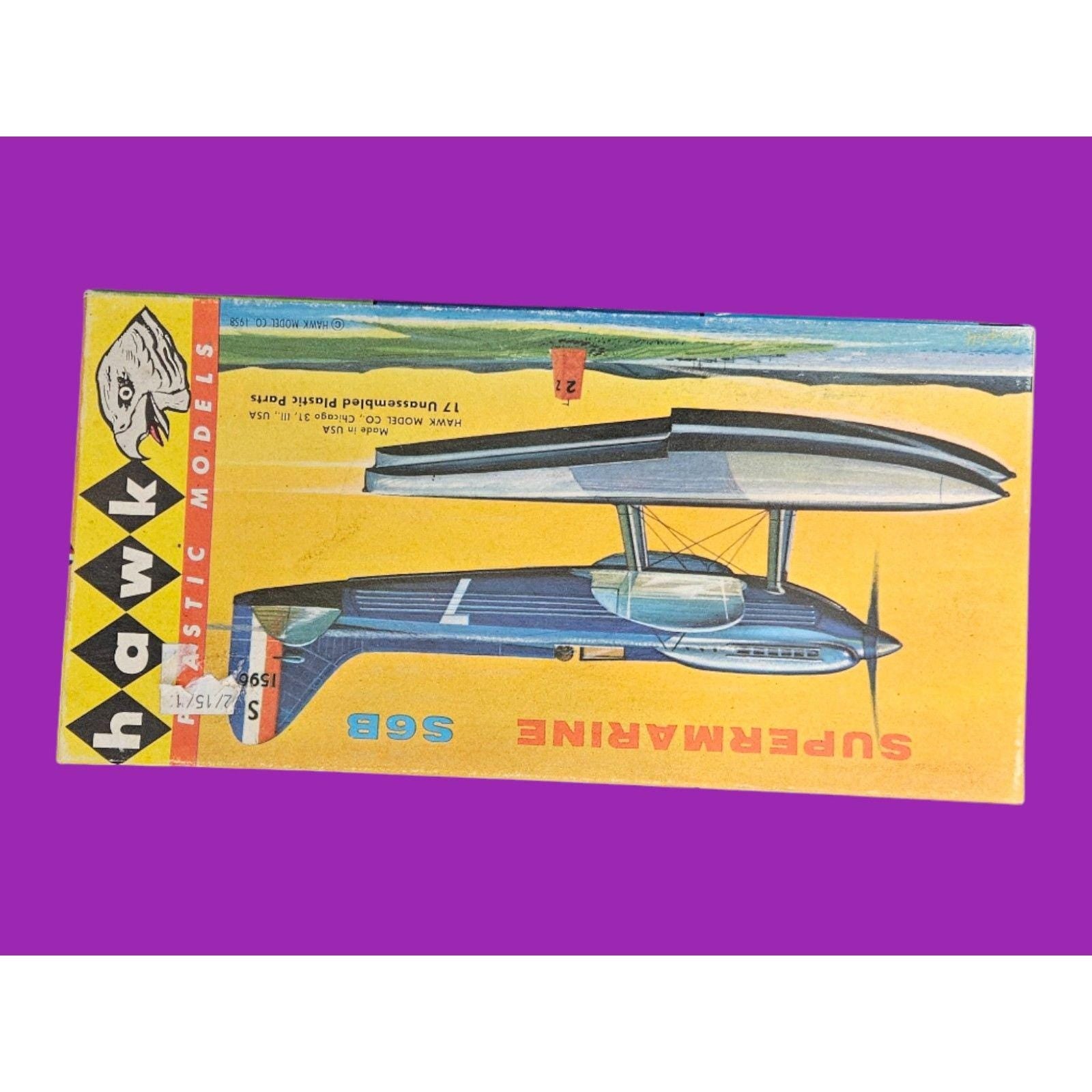 Hawk Super Marine S6B Collectible Medel Kit -- ITEM #3429