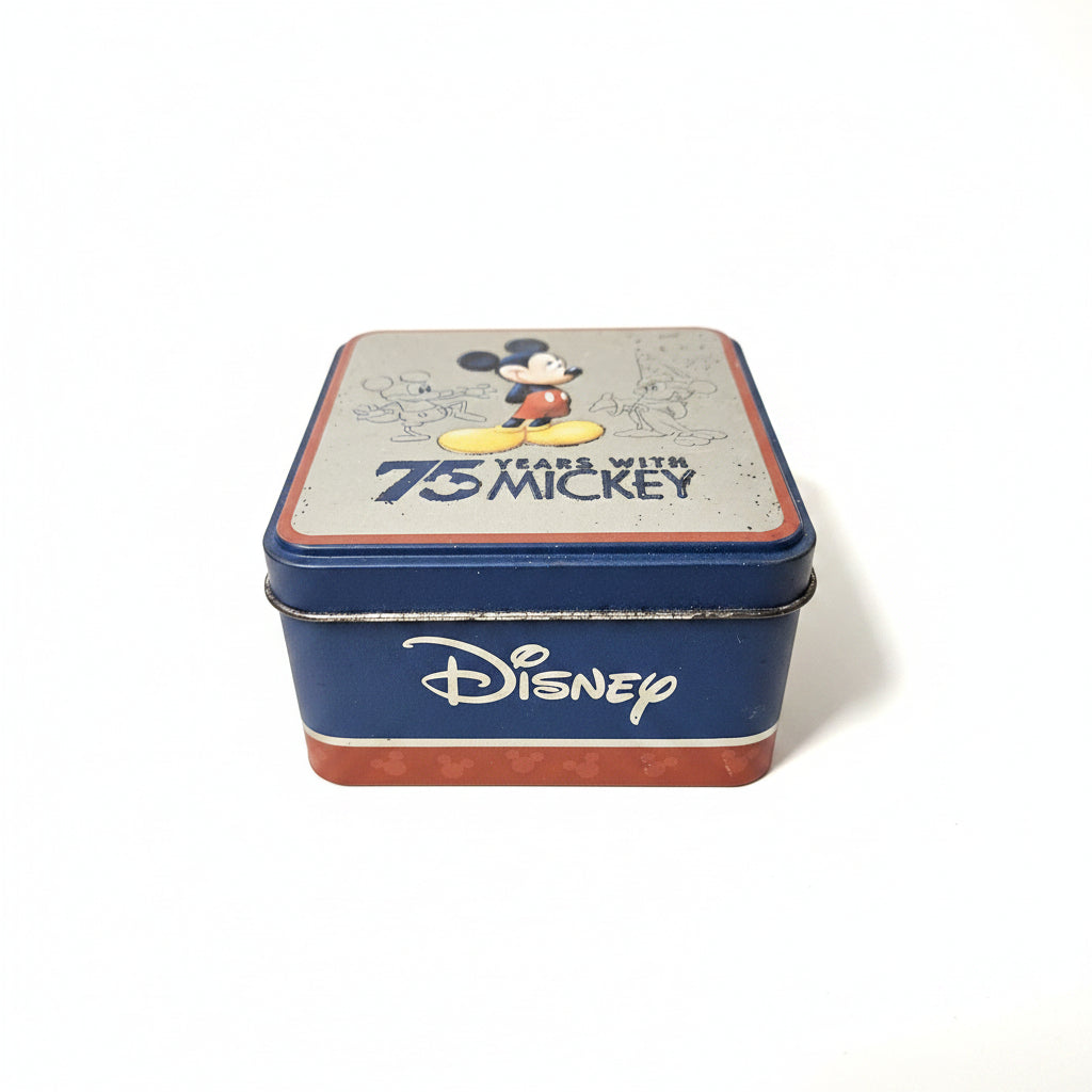 75 years with Mickey Mouse Disney Tin. ITEM #1931