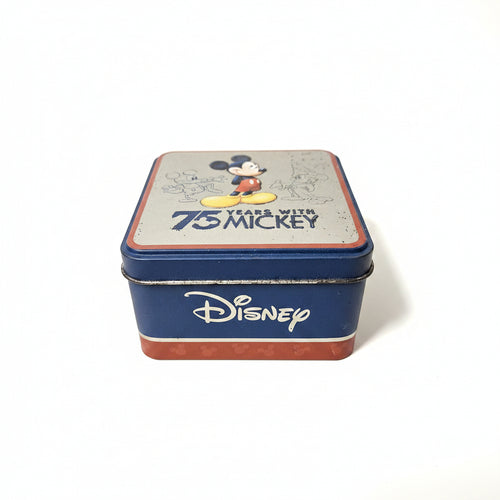75 years with Mickey Mouse Disney Tin. ITEM #1931
