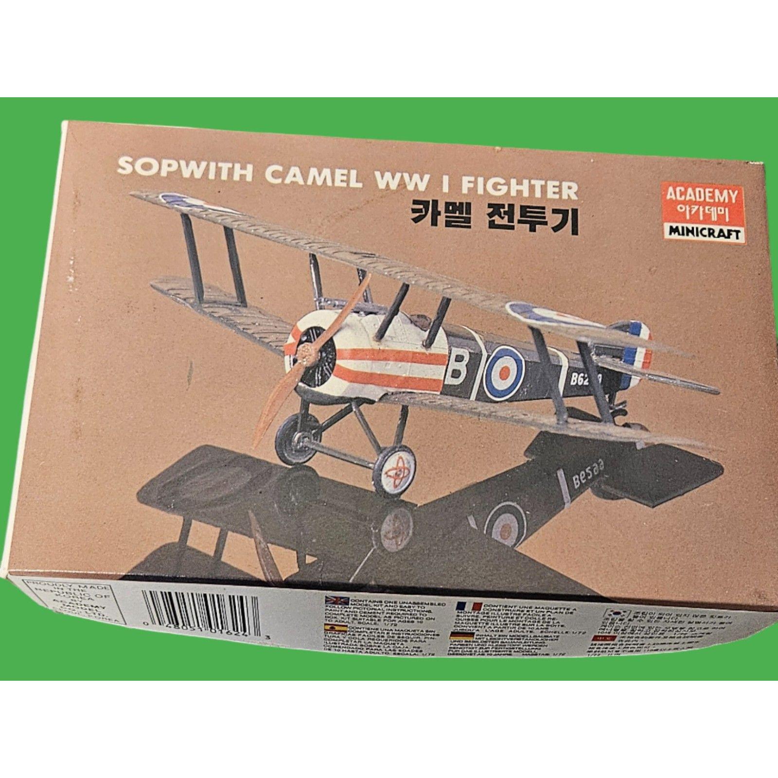 Academy Minicraft Sopwith Camel WWI Fighter - - ITEM #3544