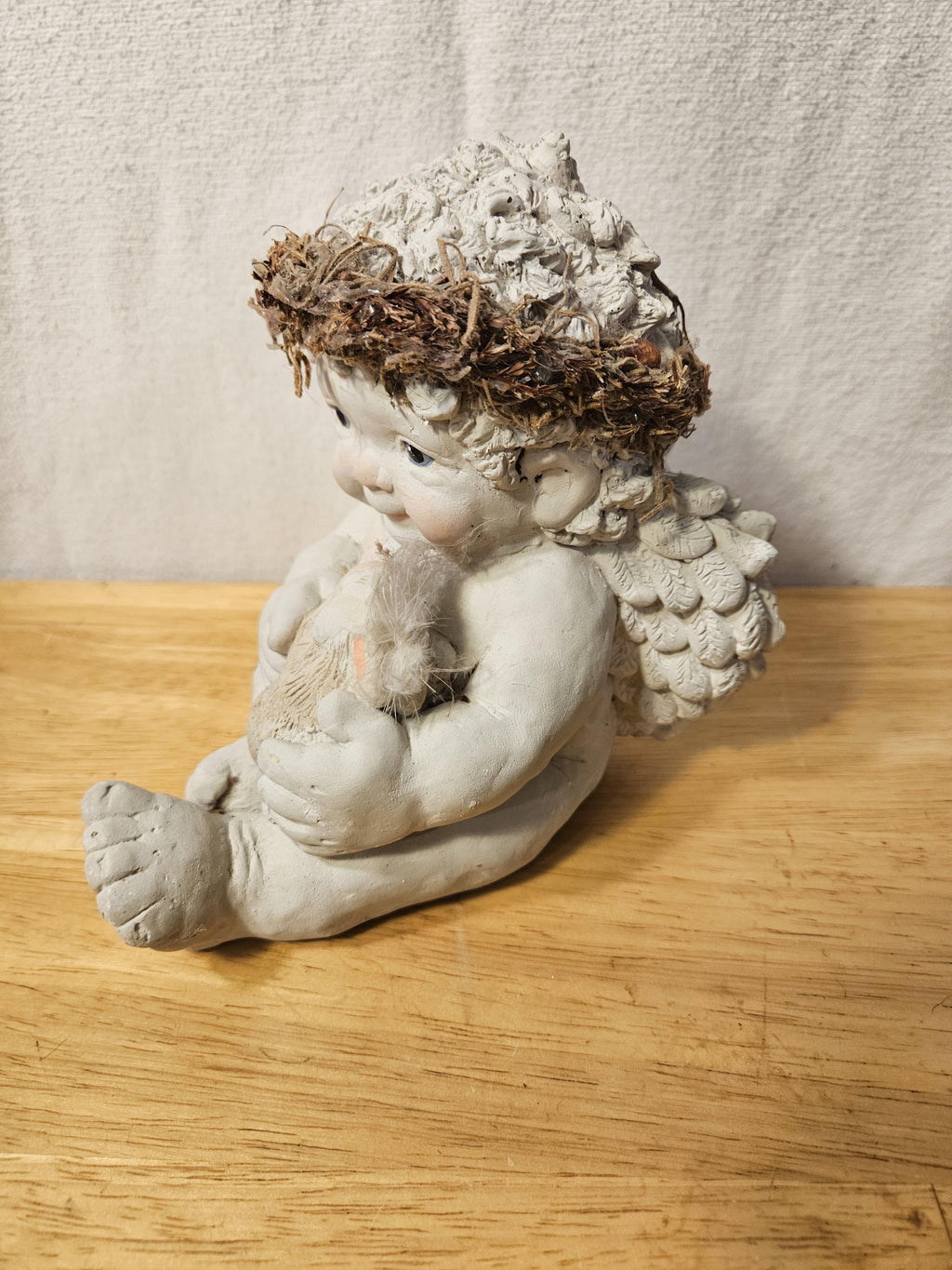 Vintage Dreamsicle Cast Art "You've Got a Friend"   ITEM #1935
