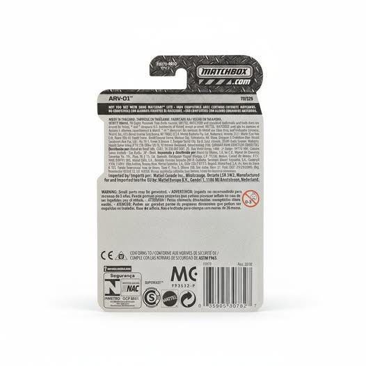 Matchbox MBX Rescue  -- ITEM #2128