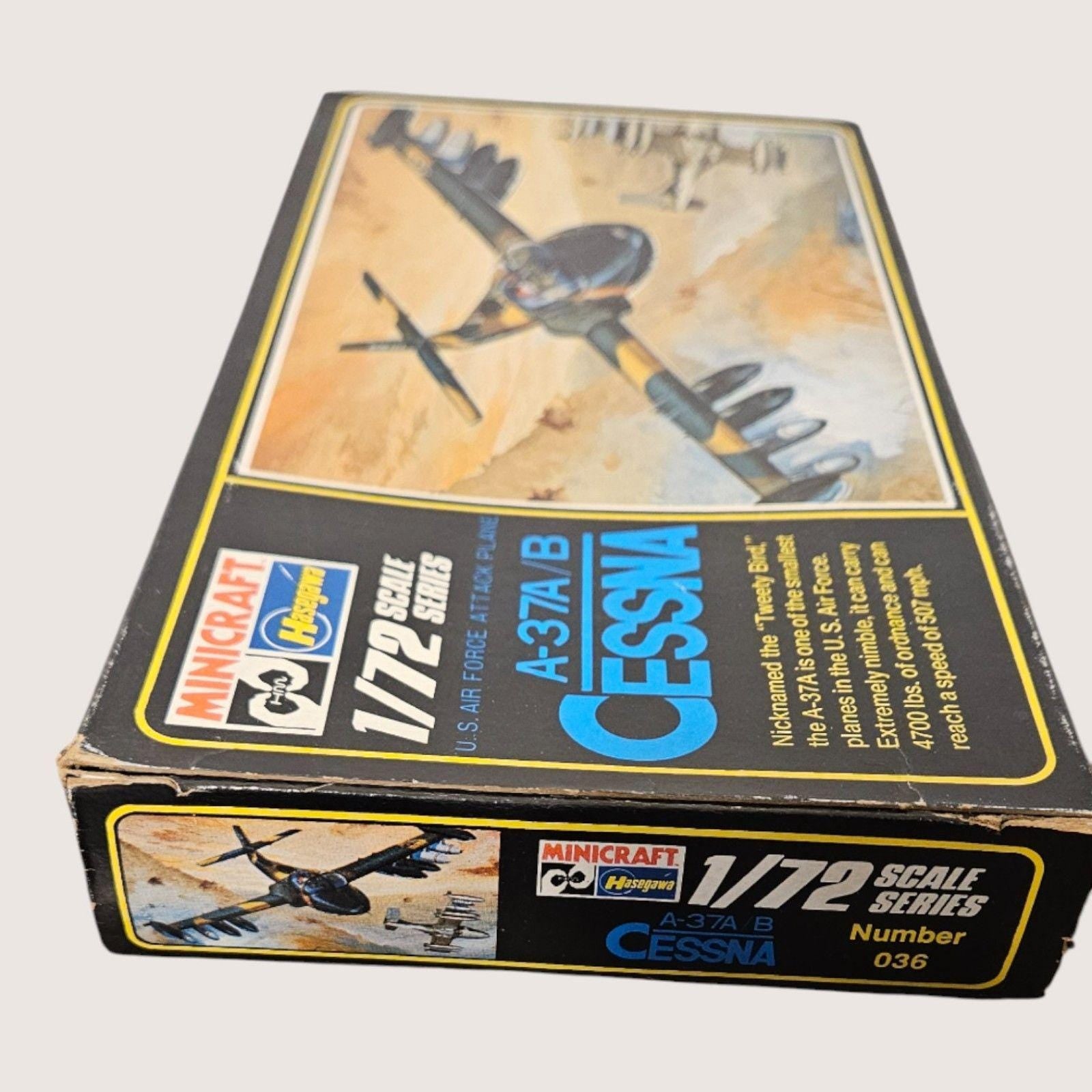 Model Airplane y Husgawa/Minicraft A37 A/B Cessna "Tweety Bird" -- ITEM #4045