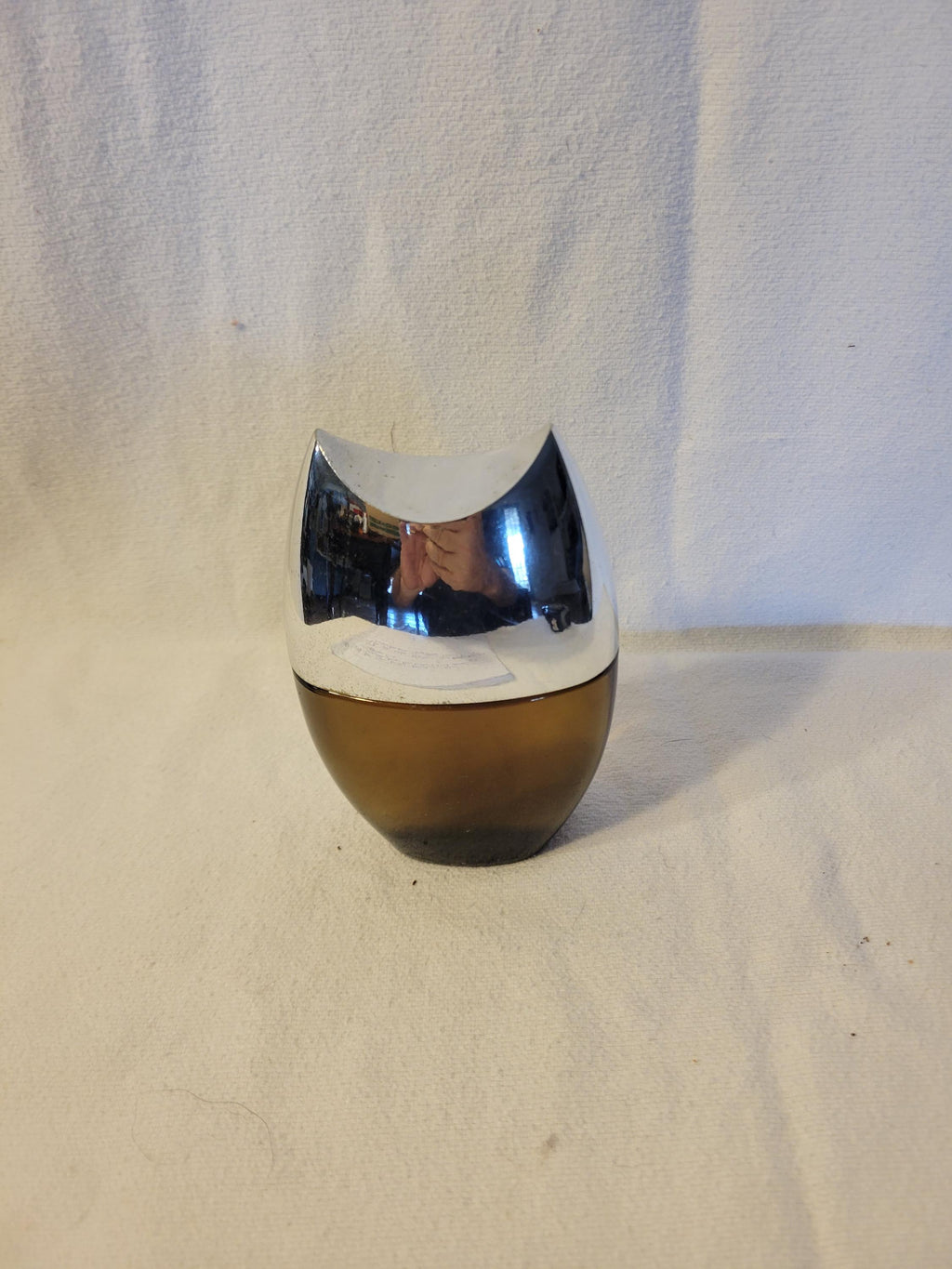 Avon Owl Leather Aftershave Glass Decanter -- ITEM #1576