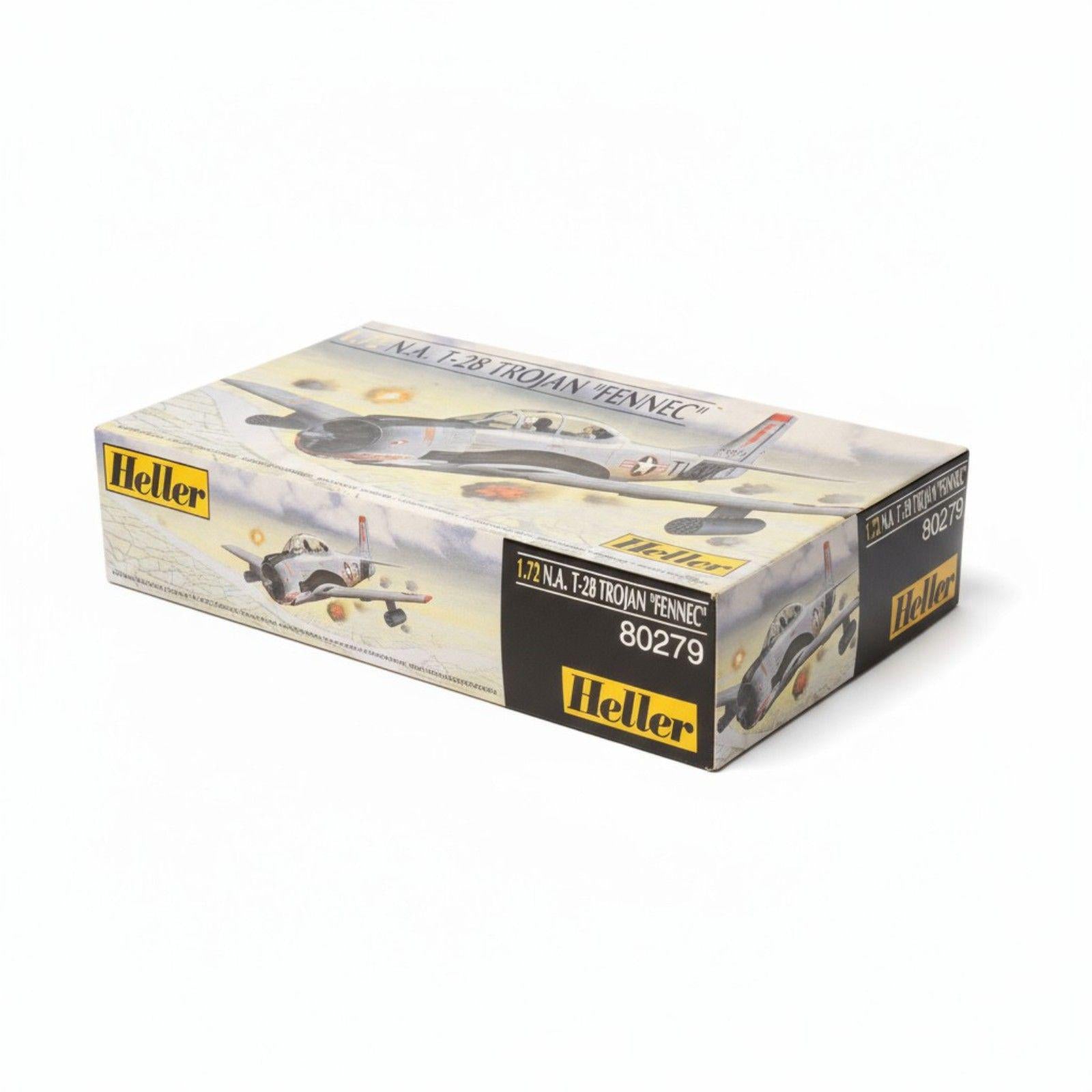 T-28 Trojan "Fennec" 1/72 Scale Model Plane by Heller, N.A. -- ITEM #3355