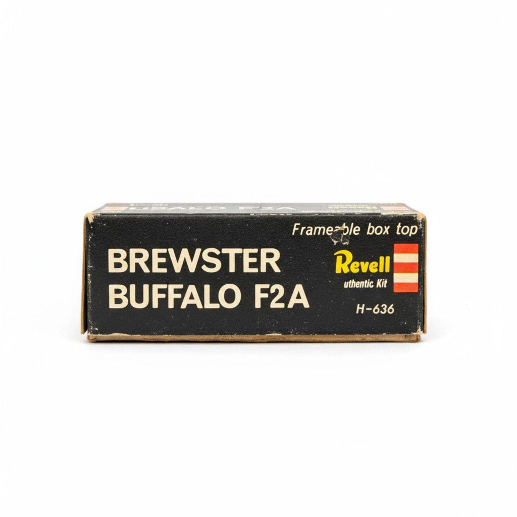 Brewster Buffalo F2A Model Plane by Revell -- ITEM #3353