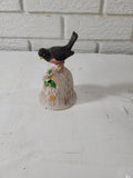 Vintage Porcelain Bird on a bell -- ITEM #518