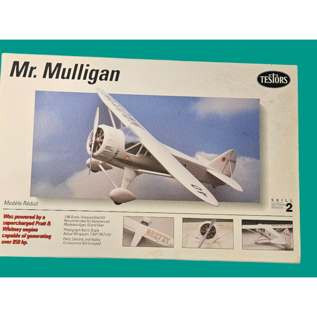 Testors Mr. Mulligen Model Airplane -- ITEM #3433