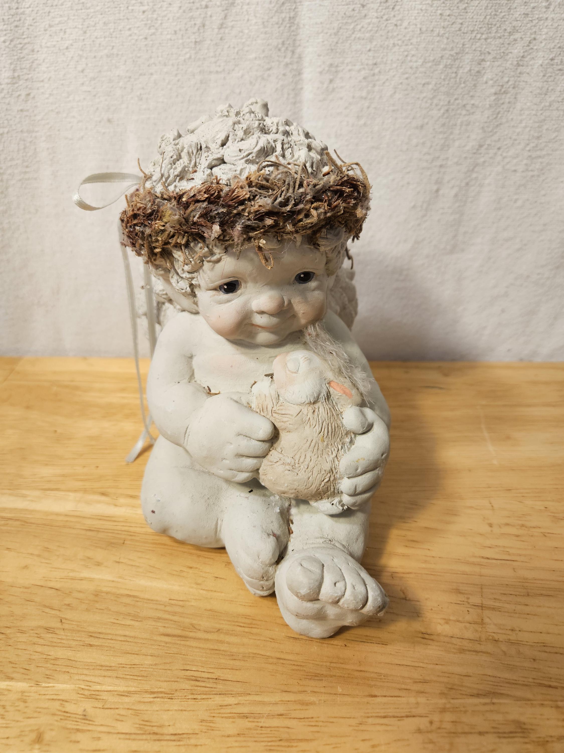 Vintage Dreamsicle Cast Art "You've Got a Friend"   ITEM #1935