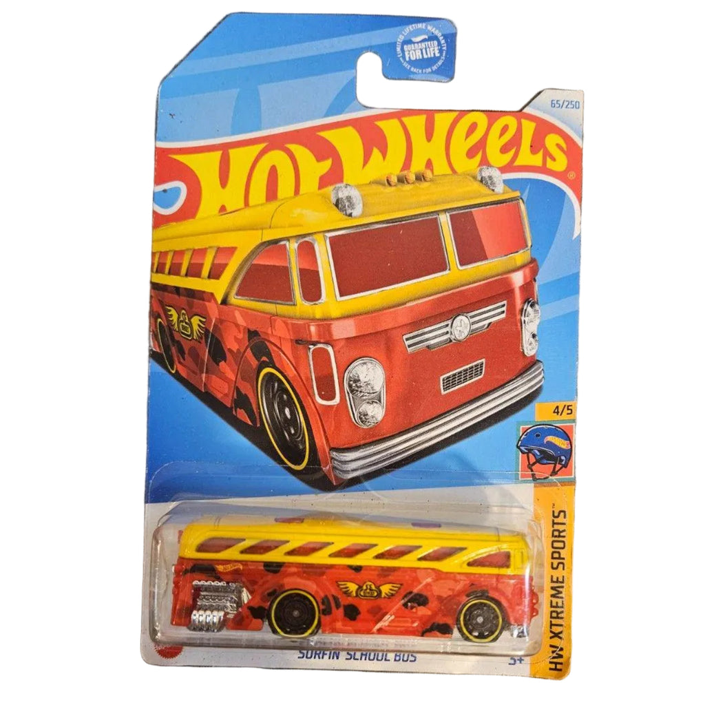 Hot Wheels HW Extreme Sports Surfin' School Bus -- ITEM #3252