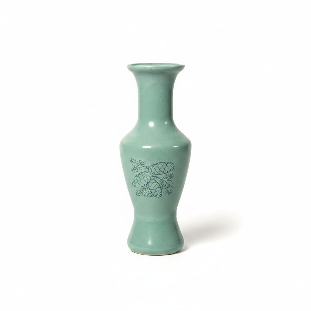 Wheaton Industries Mint Green Mini Vases -- ITEM #3432