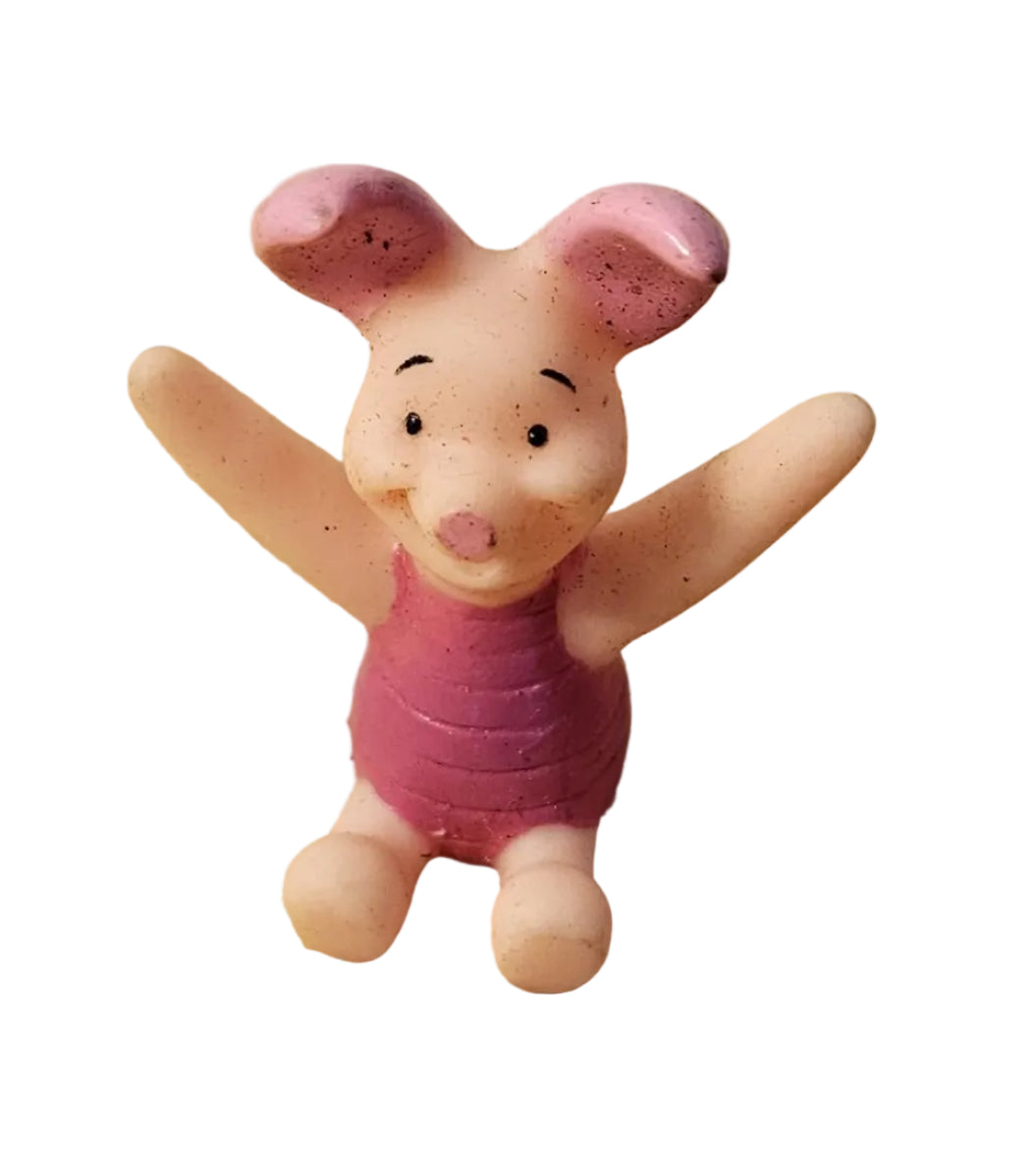 Genuine Disney Small Pink Collectible Squishy Piglet Bathtub Toy  ITEM #1915
