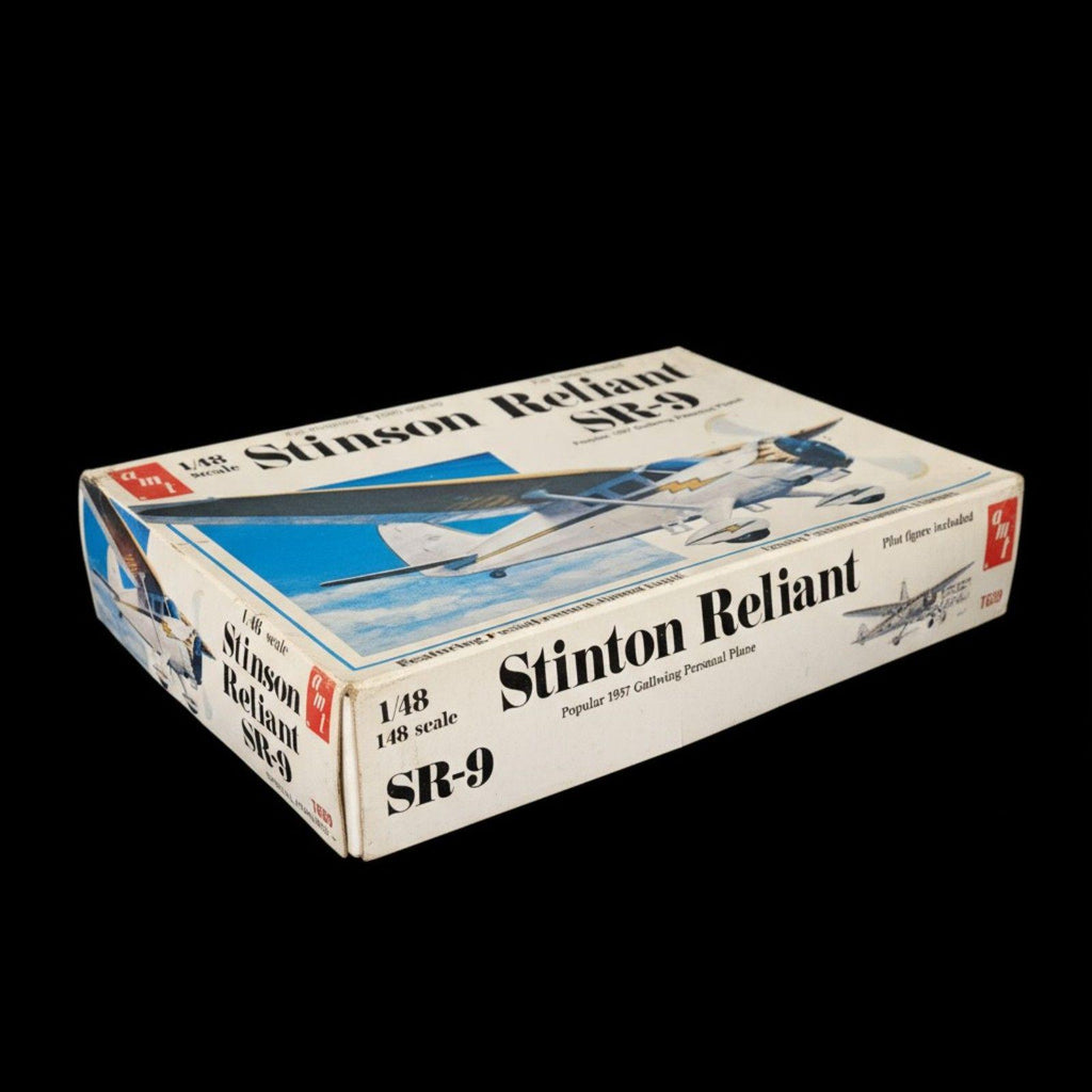Vintage AMT Stinson Reliant SR-9 Model Plane -- ITEM #3354
