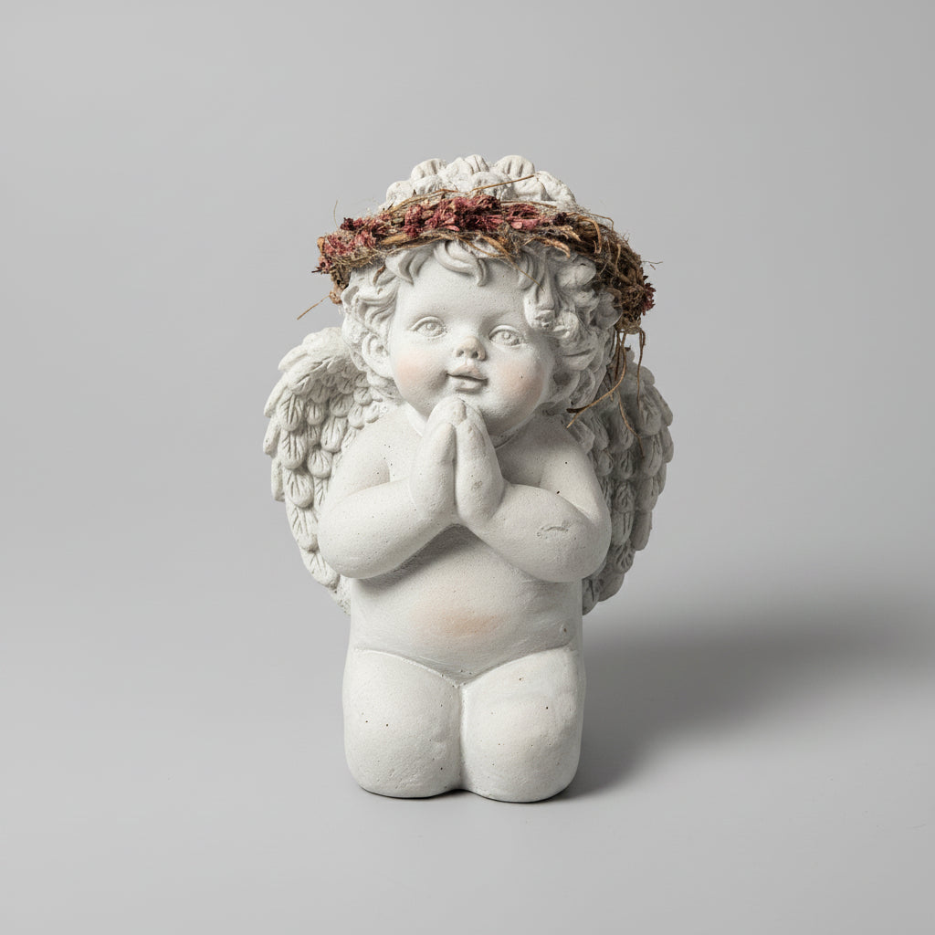 Dreamsicle Figurine Cherub Praying Baby.   ITEM #1936