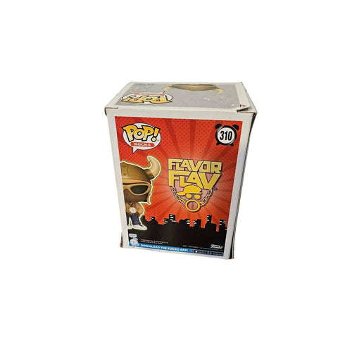Funko Pop! Rocks Flavor Flav #310 Vinyl Figure Viking Helmet New in Box - Box Damage -- ITEM #2456