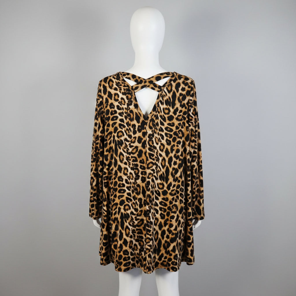 EMELTA Leopard Print Dress -- Item # 1987