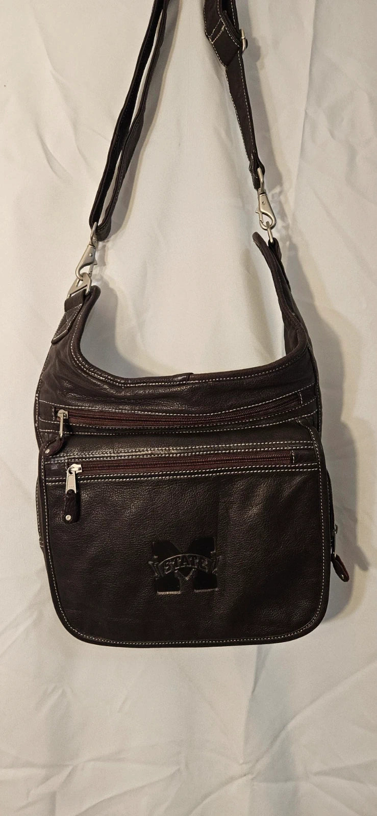 Womens leather Mississippi State  purse item 2589