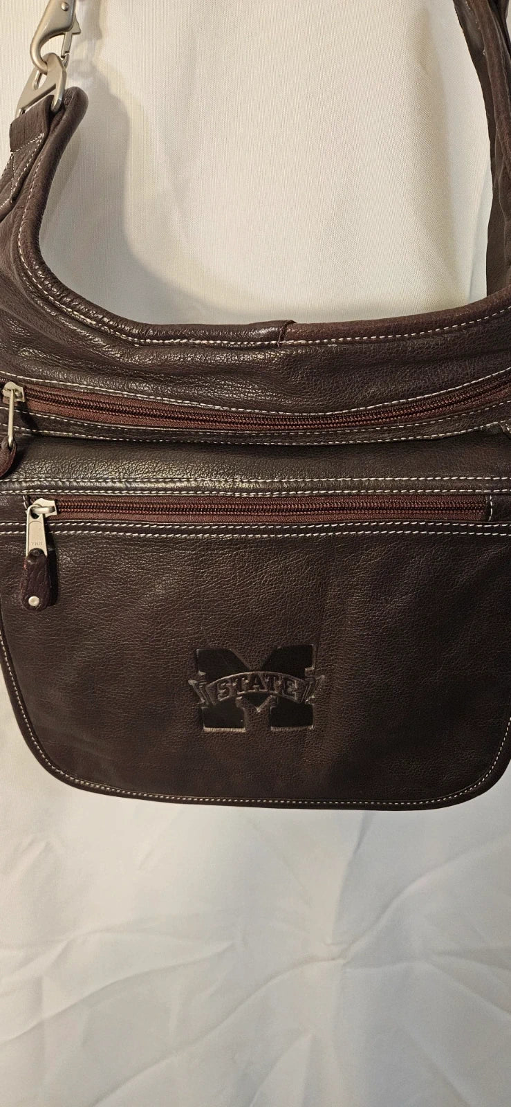 Womens leather Mississippi State  purse item 2589