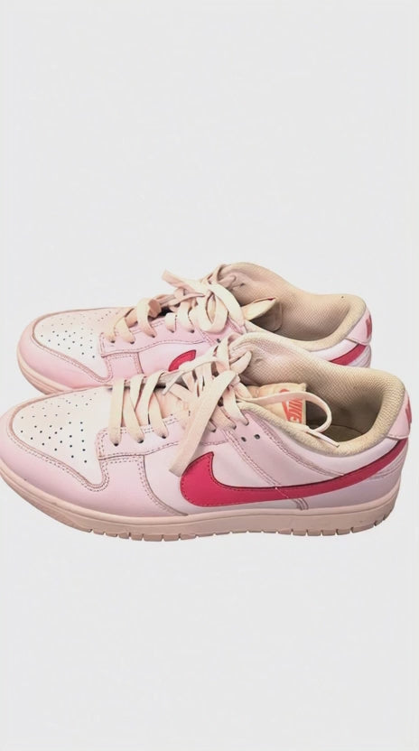 Nike Dunk Low GS "Triple Pink" DH9756-600 Size 8Y = Women's 9.5 -- ITEM #2400