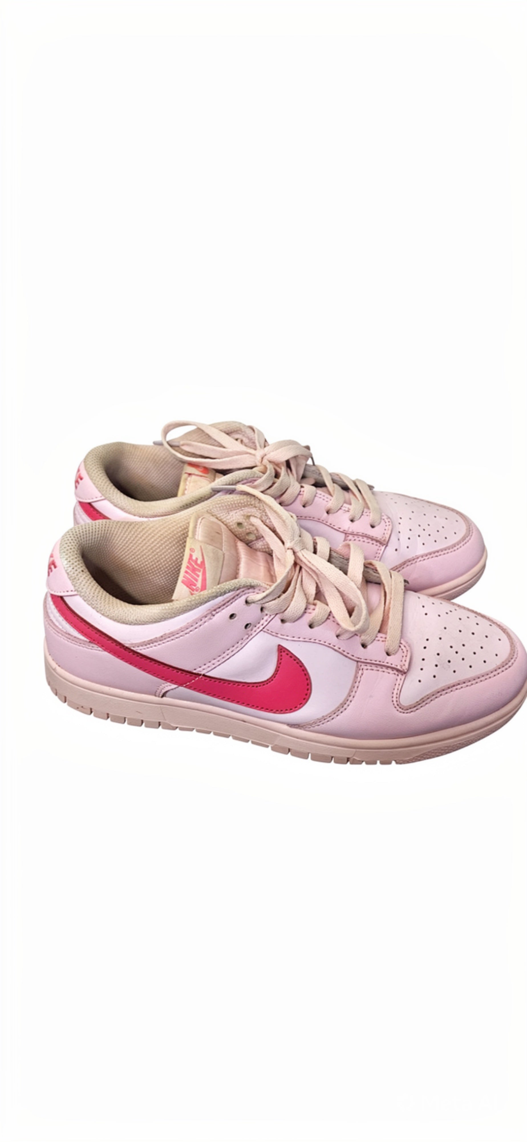Nike Dunk Low GS "Triple Pink" DH9756-600 Size 8Y = Women's 9.5 -- ITEM #2400