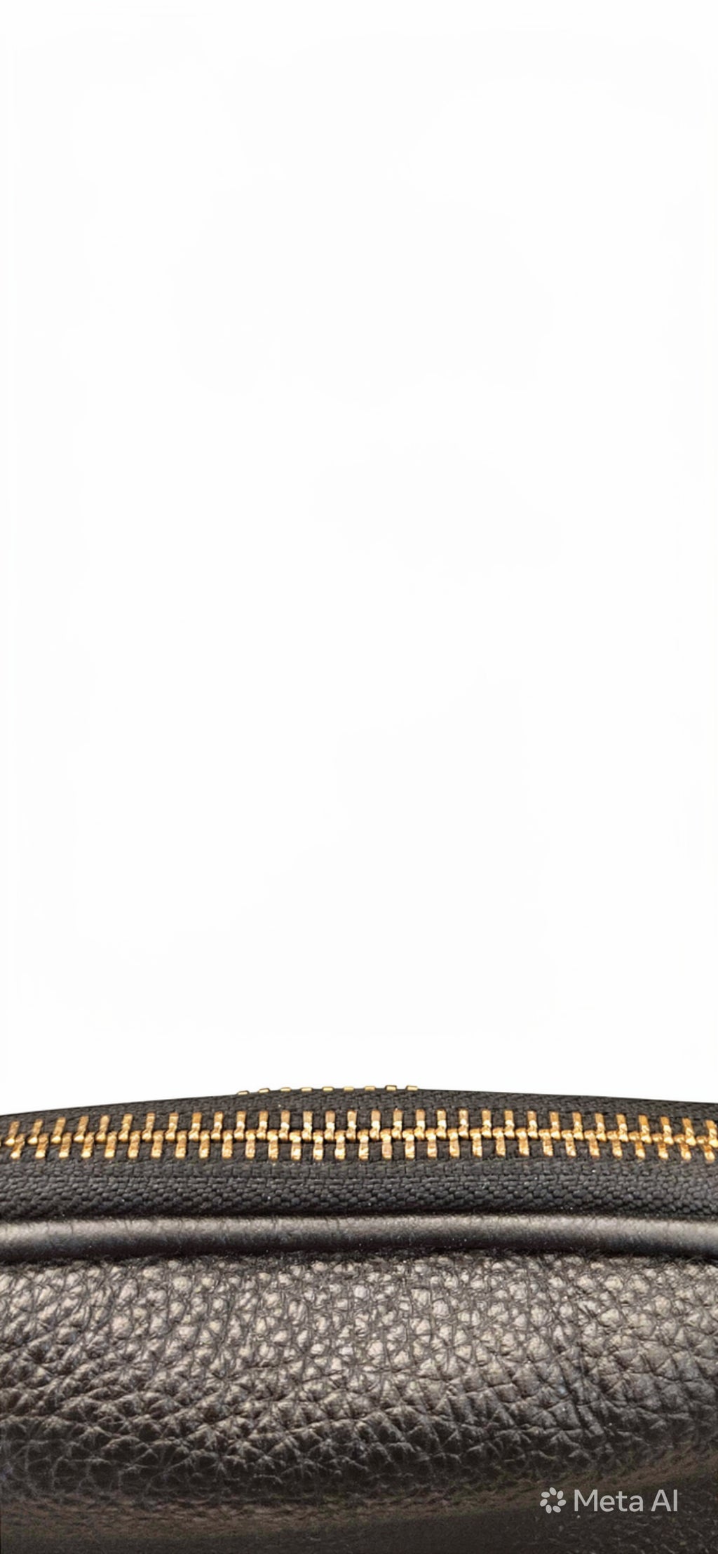 Authentic Michael Kors Abbey Medium Pebbled Leather Backpack – Black & Gold -ITEM #2397