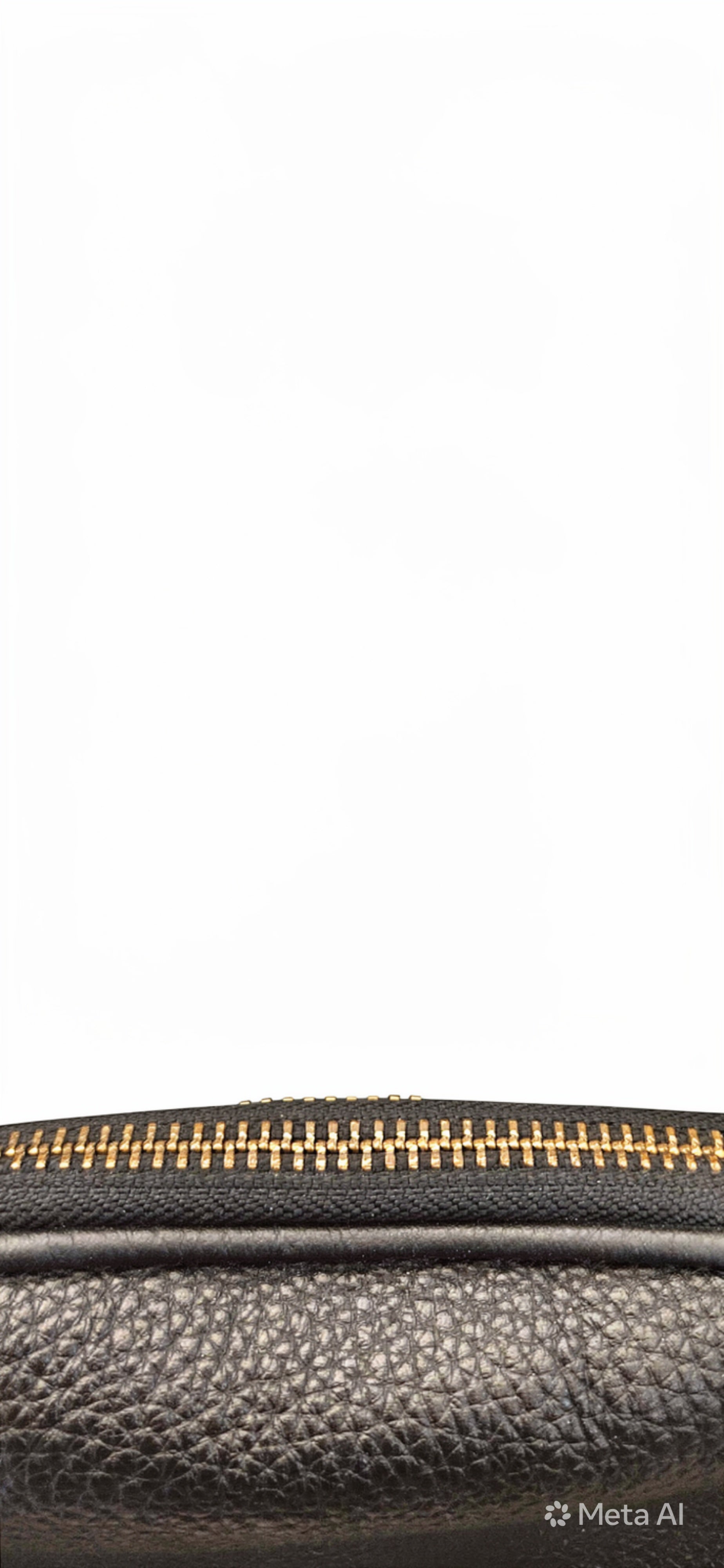 Authentic Michael Kors Abbey Medium Pebbled Leather Backpack – Black & Gold -ITEM #2397