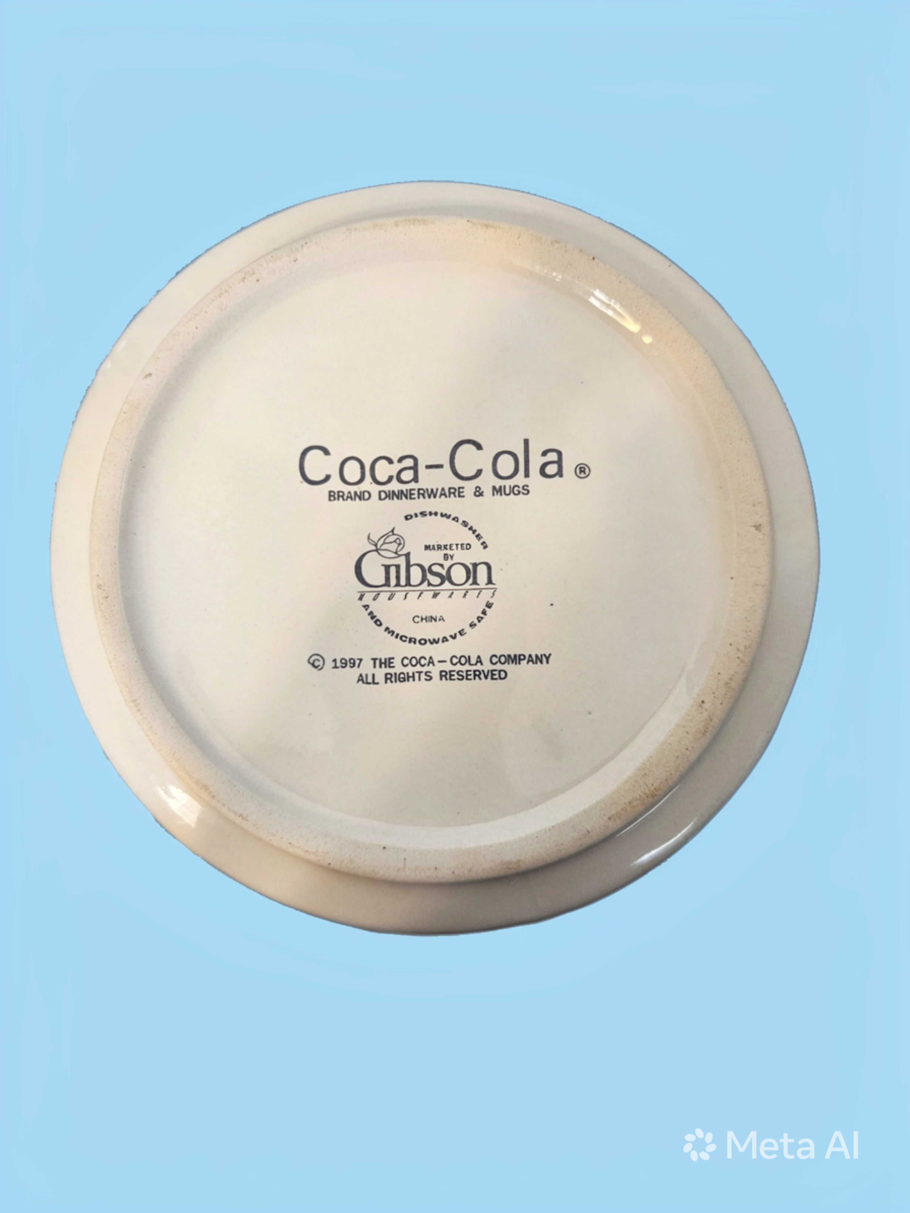 Vintage 1997 Coca-Cola 4 Piece Canister Set by Gibson  -- ITEM #2330