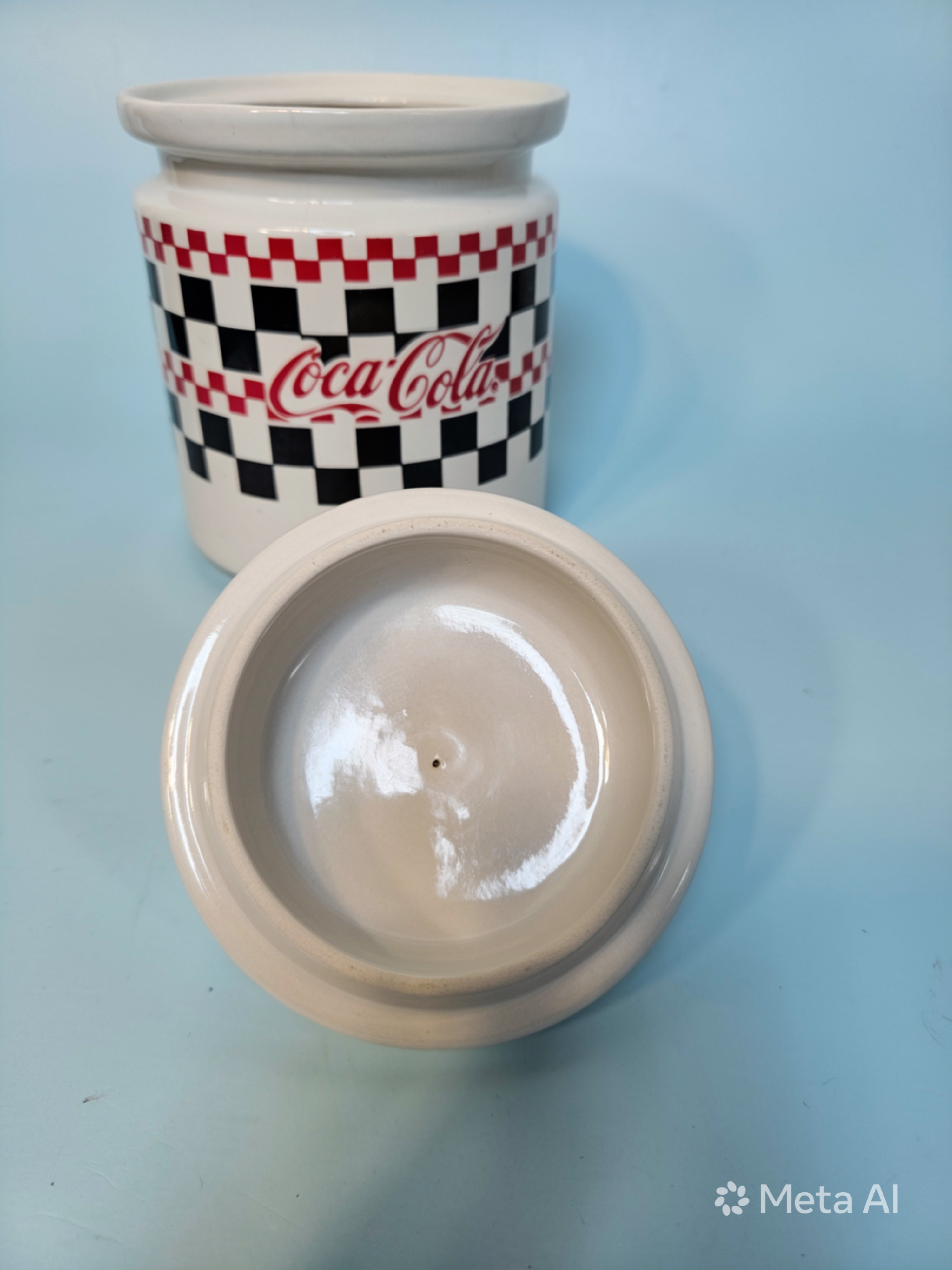 Vintage 1997 Coca-Cola 4 Piece Canister Set by Gibson  -- ITEM #2330