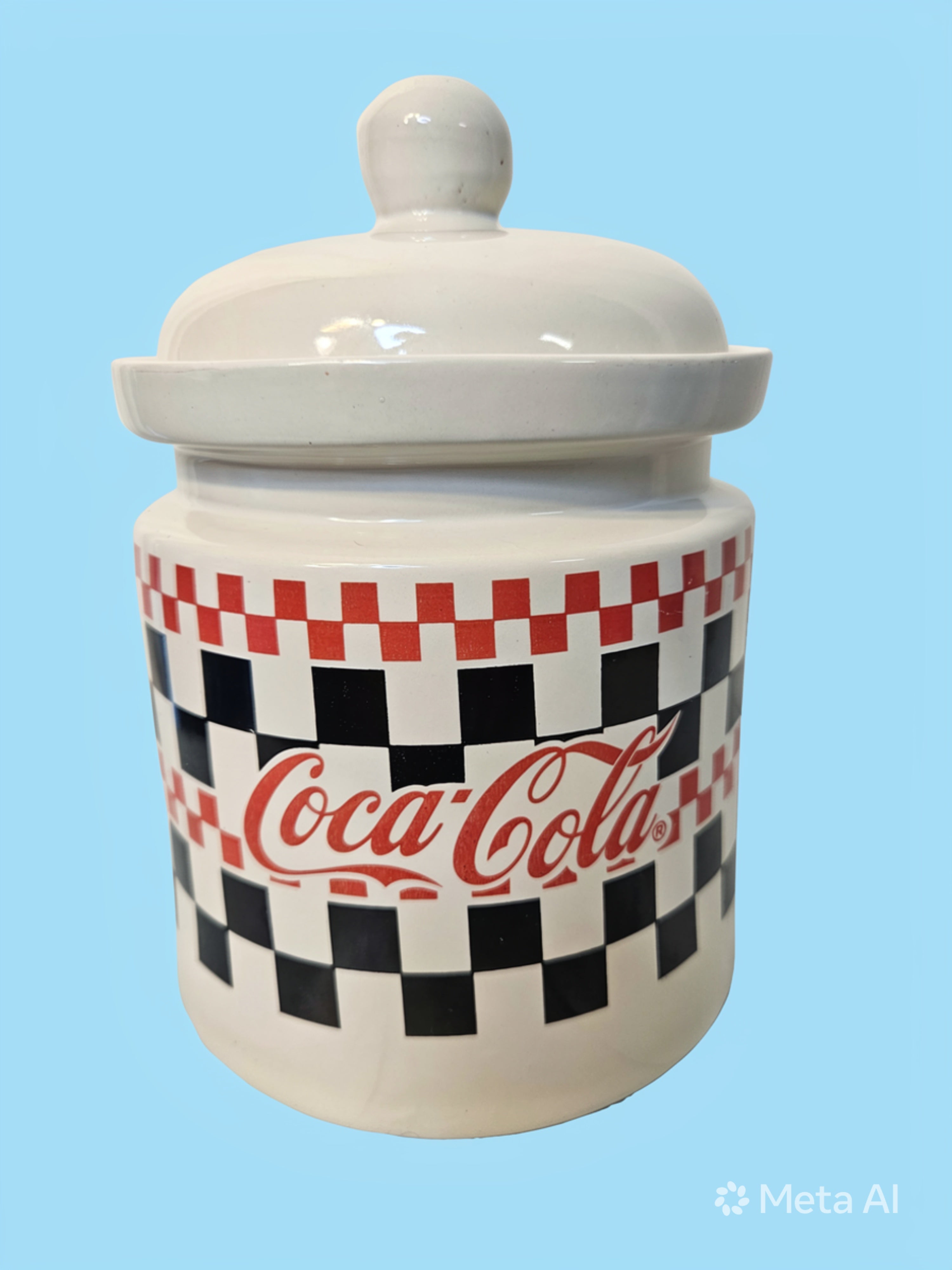 Vintage 1997 Coca-Cola 4 Piece Canister Set by Gibson  -- ITEM #2330