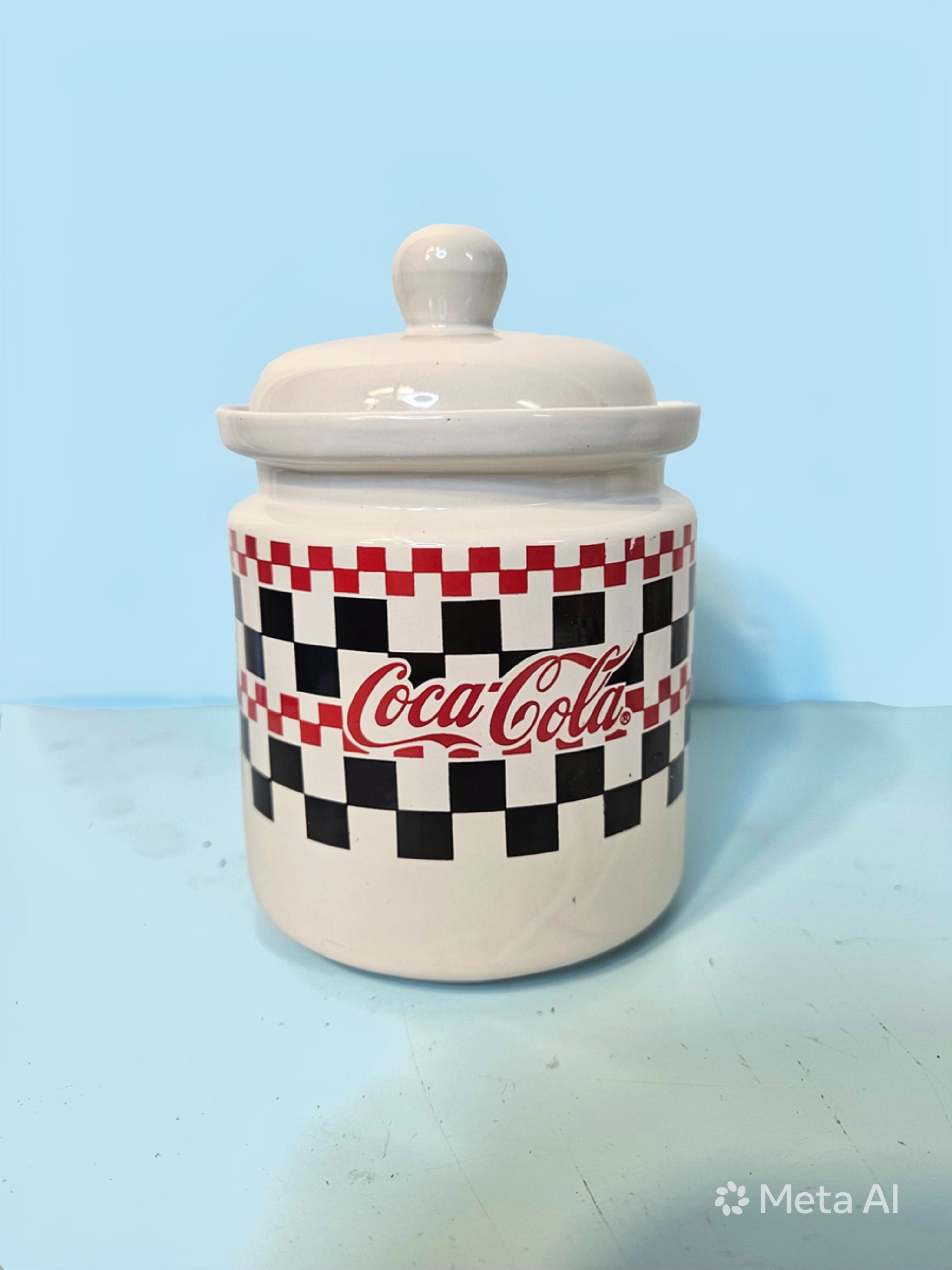 Vintage 1997 Coca-Cola 4 Piece Canister Set by Gibson  -- ITEM #2330